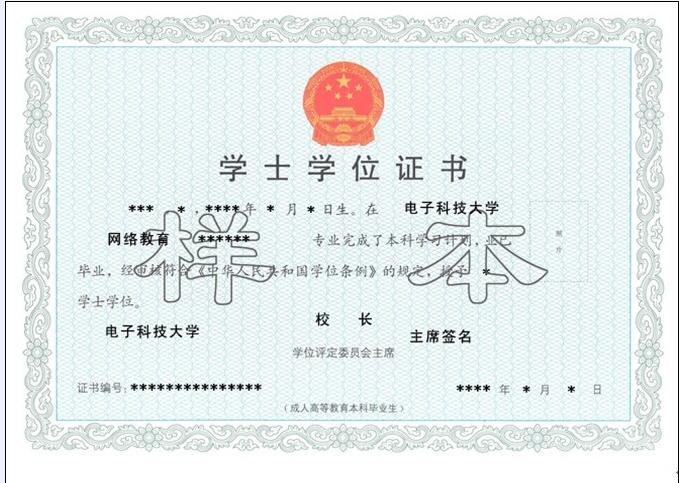 电子科技大学网路教育专科、专升本专业齐全师